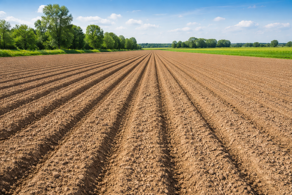 Setva uljane repice na pripremljenom polju